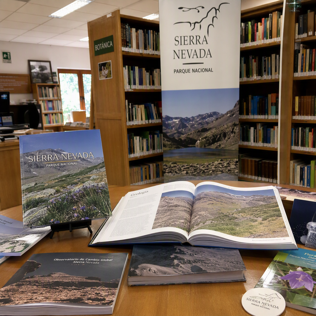 Abana en la Biblioteca del Parque Nacional de Sierra Nevada