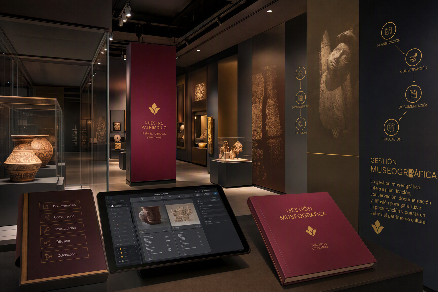 Gestión museográfica